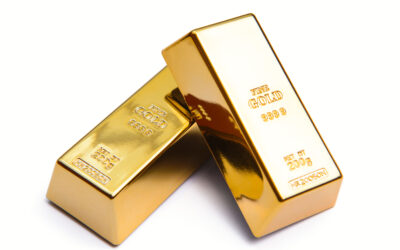 Two gold ingot